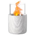 Vintiquewise Portable Indoor Outdoor Table Top Mini Fire Pit Bowl, Smokeless Compact and Lightweight Heat Kit QI004462